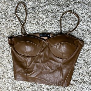 Liz and Sara Crop Top